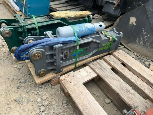 BRH pour pelle de 1T5 à 3T - Marteau hydraulique: photos 2 BRH pour pelle de 1T5 à 3T - Marteau hydraulique: photos 2