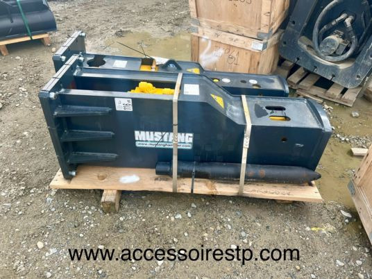 Brh mustang pour pelle de 6T à 12T - Marteau hydraulique: photos 1 Brh mustang pour pelle de 6T à 12T - Marteau hydraulique: photos 1