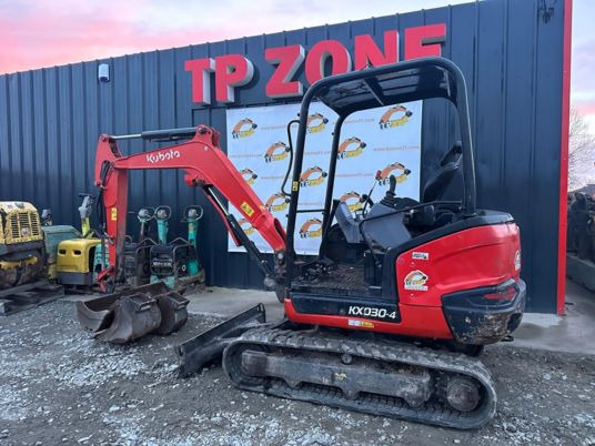 Kubota KX030-4 à 23900 euros HT - Mini pelle: photos 2 Kubota KX030-4 à 23900 euros HT - Mini pelle: photos 2