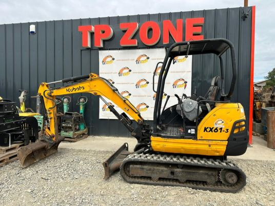 Kubota KX61-3 à 18500 € HT - Mini pelle: photos 2 Kubota KX61-3 à 18500 € HT - Mini pelle: photos 2