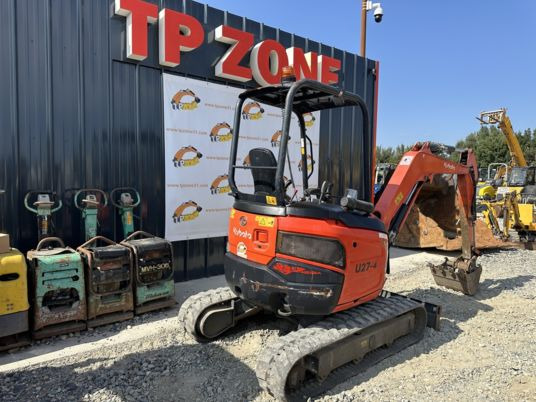 Mini pelle Kubota U27-4 à 20500 € HT: photos 7