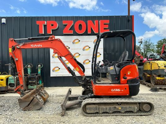 Kubota U36-4 à 26500 € HT - Mini pelle: photos 2 Kubota U36-4 à 26500 € HT - Mini pelle: photos 2