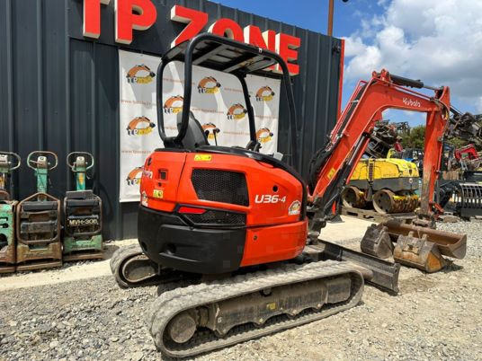Kubota U36-4 à 26500 € HT - Mini pelle: photos 5 Kubota U36-4 à 26500 € HT - Mini pelle: photos 5