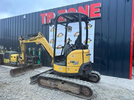 Mini pelle Yanmar VIO26-6 Canopy à 21500 € HT: photos 6 Mini pelle Yanmar VIO26-6 Canopy à 21500 € HT: photos 6