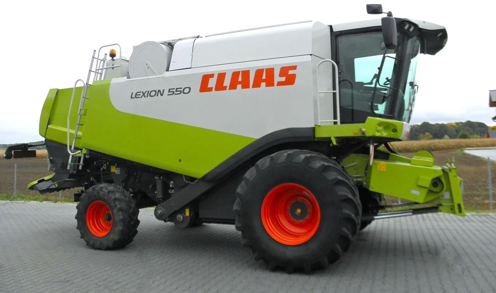 Claas Lexion 550 2005 Rok, heder V750, Najbogatsza Wersja, Nie Malowany, Stan Idealny - Moissonneuse-batteuse: photos 5 Claas Lexion 550 2005 Rok, heder V750, Najbogatsza Wersja, Nie Malowany, Stan Idealny - Moissonneuse-batteuse: photos 5