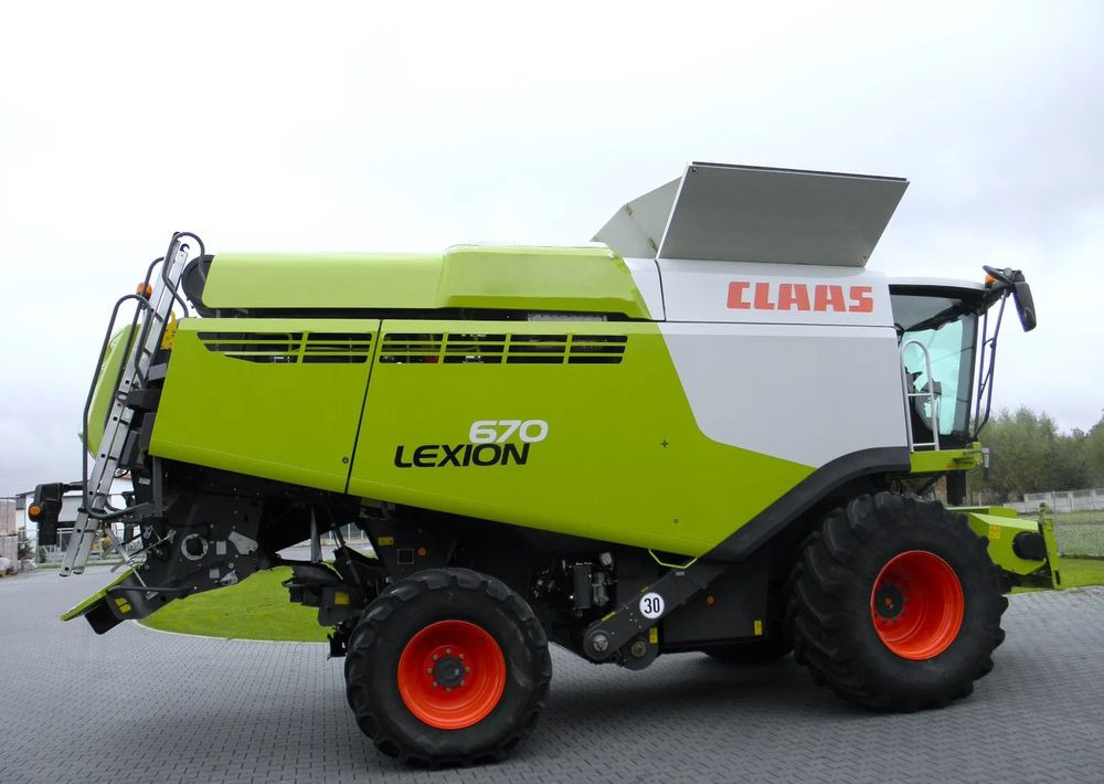 Moissonneuse-batteuse Claas Lexion 670 2019 Rok, Heder V 770, Najbogatsza Wersja, Nie Malowany, Stan Idealny: photos 9 Moissonneuse-batteuse Claas Lexion 670 2019 Rok, Heder V 770, Najbogatsza Wersja, Nie Malowany, Stan Idealny: photos 9