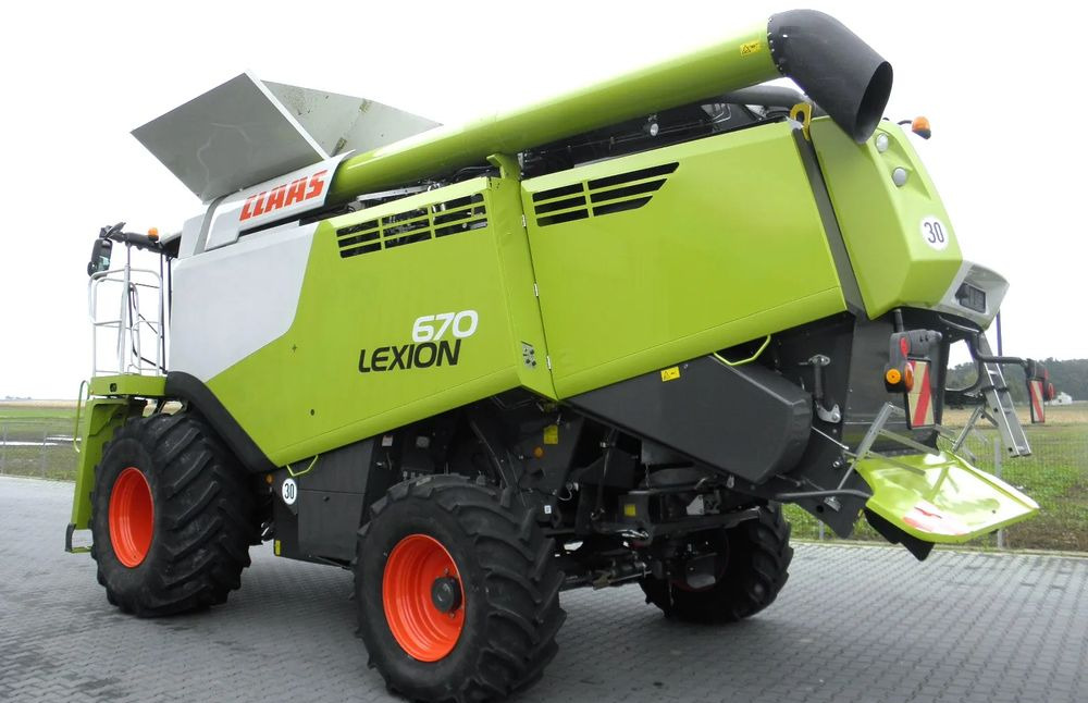 Moissonneuse-batteuse Claas Lexion 670 2019 Rok, Heder V 770, Najbogatsza Wersja, Nie Malowany, Stan Idealny: photos 10 Moissonneuse-batteuse Claas Lexion 670 2019 Rok, Heder V 770, Najbogatsza Wersja, Nie Malowany, Stan Idealny: photos 10