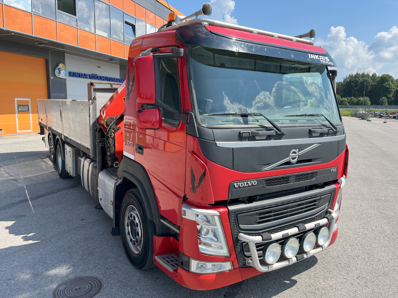 Volvo FM370 6X2 EURO6 + CRANE PALFINGER PK23001EH - Camion grue: photos 2 Volvo FM370 6X2 EURO6 + CRANE PALFINGER PK23001EH - Camion grue: photos 2