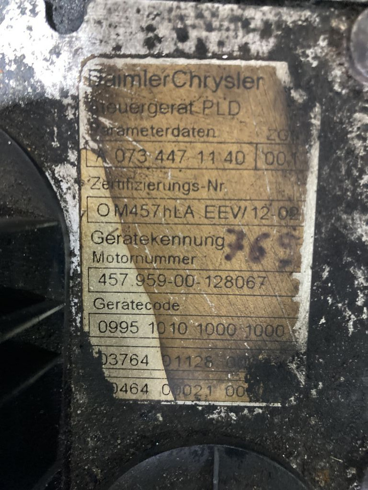 Mercedes-Benz Mercedes Motor OM 457 HLA Citaro EEV OM457HLA Claas 457.959 457959 - Moteur pour Bus: photos 3 Mercedes-Benz Mercedes Motor OM 457 HLA Citaro EEV OM457HLA Claas 457.959 457959 - Moteur pour Bus: photos 3