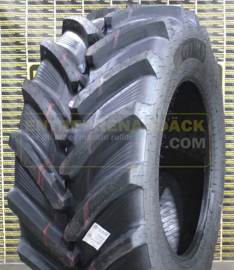 Complete wheels 2pcs. 540/65R28 + 2 pcs.650/65R38 GTK Agro Alfa for tractor. - Roue complète pour Tracteur agricole: photos 1 Complete wheels 2pcs. 540/65R28 + 2 pcs.650/65R38 GTK Agro Alfa for tractor. - Roue complète pour Tracteur agricole: photos 1