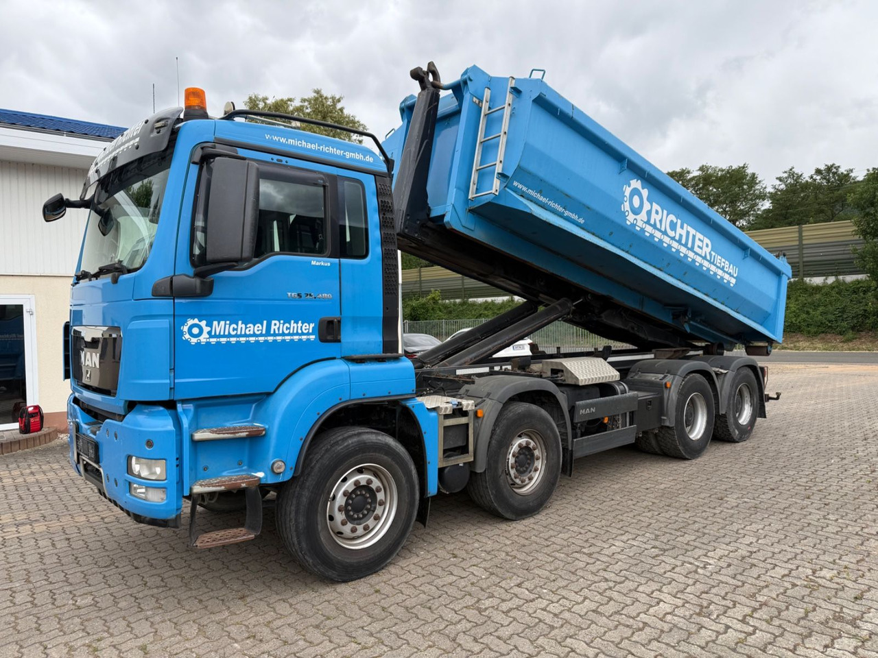 MAN 35.480 TGS - Camion ampliroll: photos 2 MAN 35.480 TGS - Camion ampliroll: photos 2