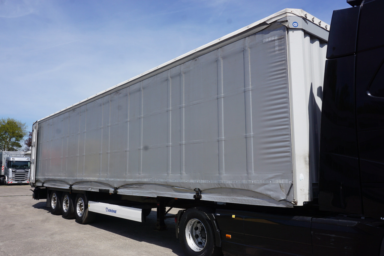 Krone Sliding Tarpaulin Semi-trailer Standard, TOP ! - Semi-remorque rideaux coulissants: photos 1 Krone Sliding Tarpaulin Semi-trailer Standard, TOP ! - Semi-remorque rideaux coulissants: photos 1