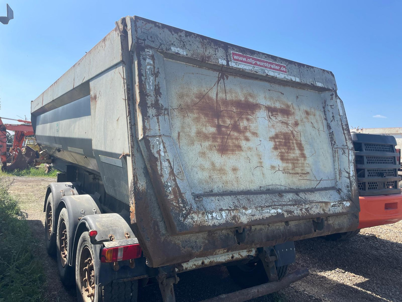NPF-POTSDAM SKS 27 Tipper Semi-trailer - Semi-remorque benne: photos 5 NPF-POTSDAM SKS 27 Tipper Semi-trailer - Semi-remorque benne: photos 5