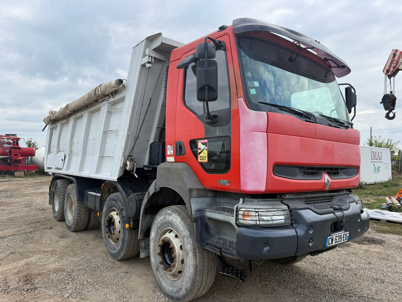 RENAULT KERAX TIPPER - Camion benne: photos 1 RENAULT KERAX TIPPER - Camion benne: photos 1