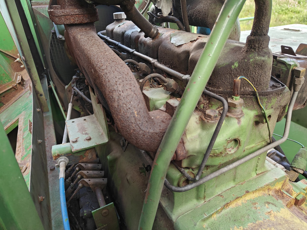 John Deere 965 täydellinen moottori, 6-sylinterinen turbo, katso video! - Moteur pour Moissonneuse-batteuse: photos 5 John Deere 965 täydellinen moottori, 6-sylinterinen turbo, katso video! - Moteur pour Moissonneuse-batteuse: photos 5