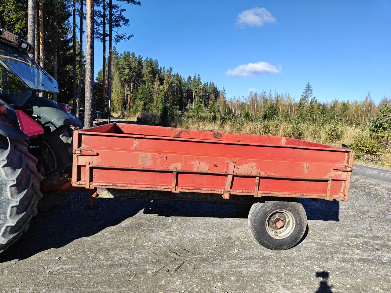 Kippiperävaunu 1-akselinen - Benne agricole: photos 1 Kippiperävaunu 1-akselinen - Benne agricole: photos 1