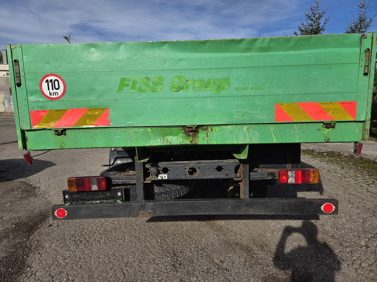 MAN 8.163 4x4 + crane FASSI F45A.22 - Camion plateau: photos 5 MAN 8.163 4x4 + crane FASSI F45A.22 - Camion plateau: photos 5