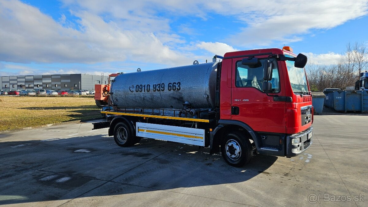 MAN TGL 12.220 vaacum cistern zinc 6 m3 - Camion citerne: photos 1 MAN TGL 12.220 vaacum cistern zinc 6 m3 - Camion citerne: photos 1