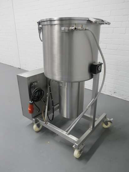 Glass vacuum tumbler VSM150 - Machine agroalimentaire: photos 4 Glass vacuum tumbler VSM150 - Machine agroalimentaire: photos 4