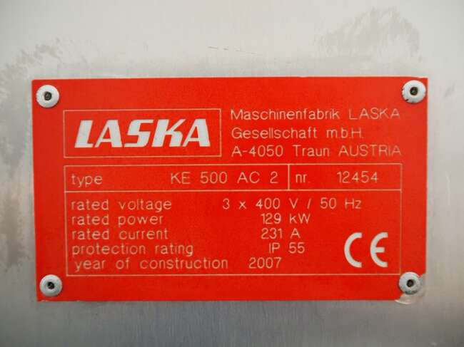 Machine agroalimentaire Laska bowl chopper KE 500 AC 2: photos 14