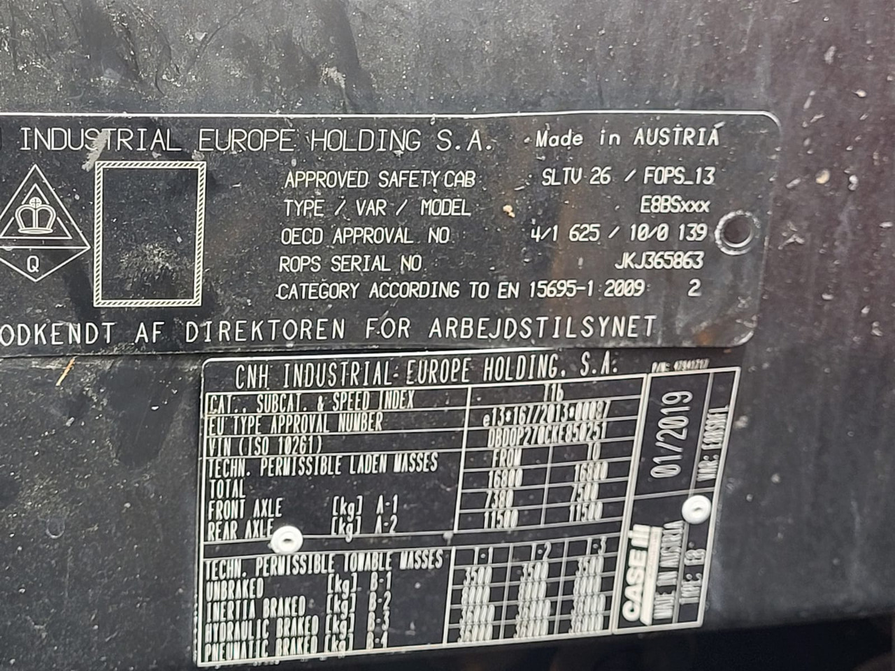 CASE OPTUM 270 CVX - Tracteur agricole: photos 4 CASE OPTUM 270 CVX - Tracteur agricole: photos 4