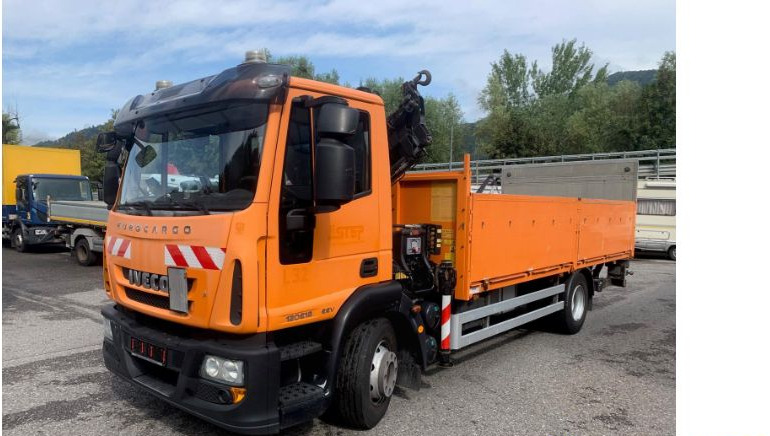 Iveco eurocargo 120eeurocargo 120e - Camion plateau, Camion grue: photos 1 Iveco eurocargo 120eeurocargo 120e - Camion plateau, Camion grue: photos 1