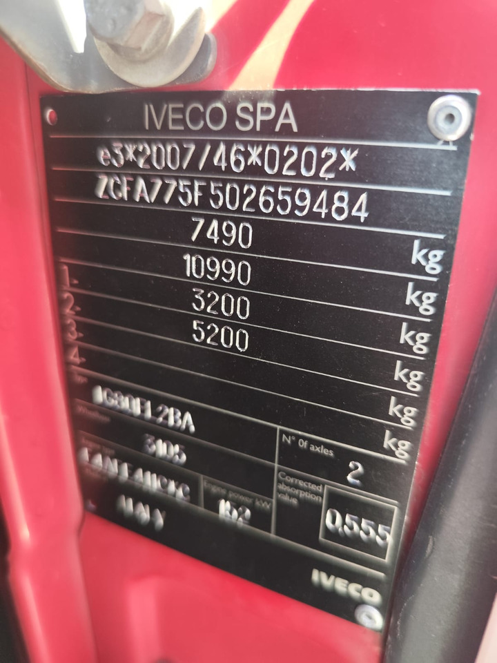 IVECO EUROCARGO 80-190 - Châssis cabine: photos 2 IVECO EUROCARGO 80-190 - Châssis cabine: photos 2