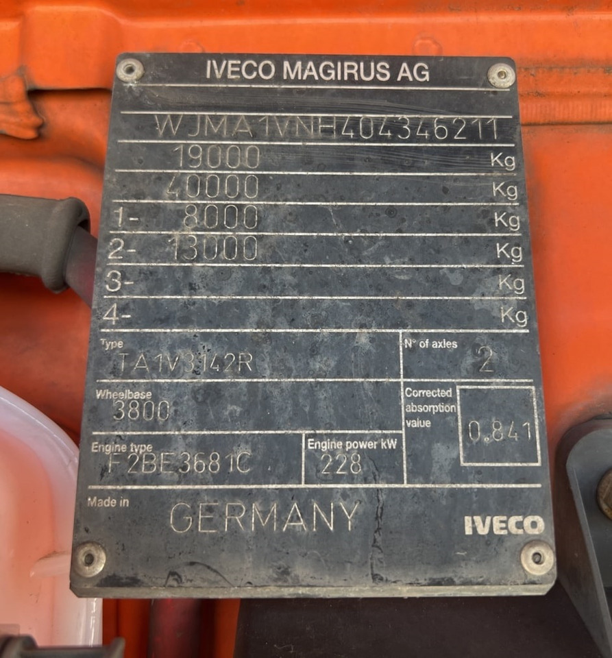 Camion grue IVECO STRALIS 190S31: photos 8 Camion grue IVECO STRALIS 190S31: photos 8