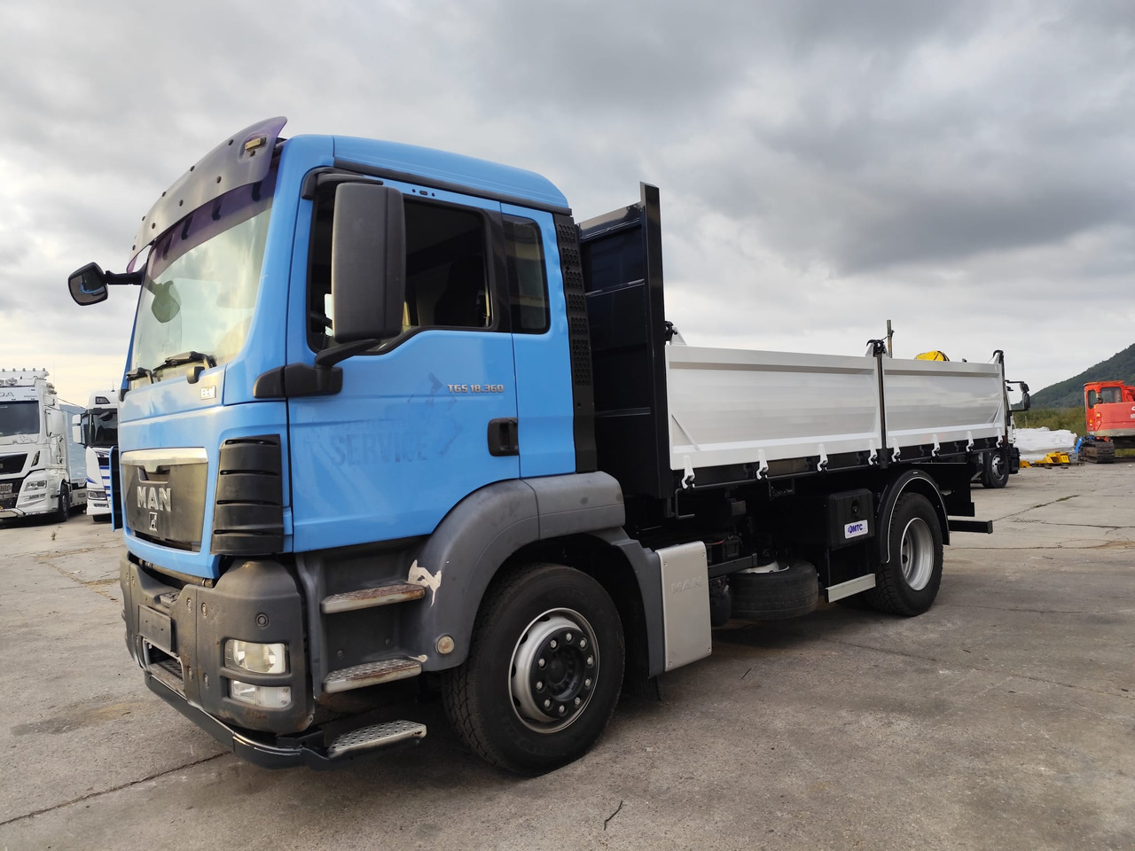 MAN TGS 18.360 - Camion benne: photos 1 MAN TGS 18.360 - Camion benne: photos 1