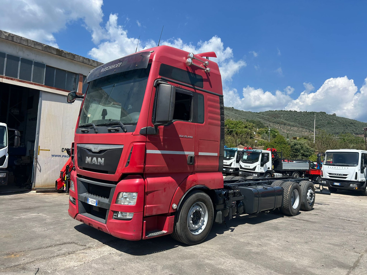 MAN TGX 26.440 - Camion plateau: photos 1 MAN TGX 26.440 - Camion plateau: photos 1