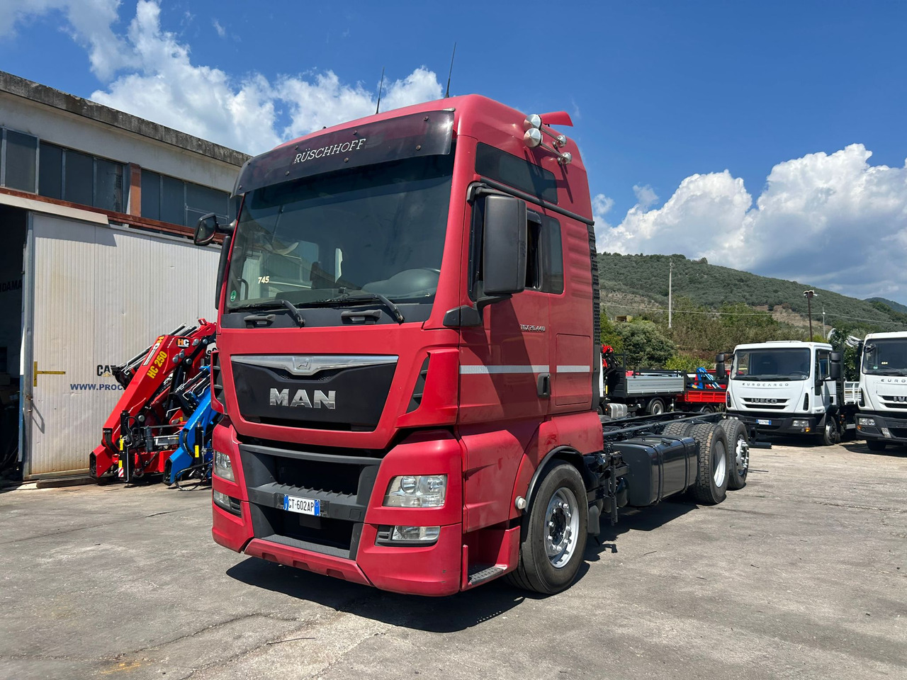 MAN TGX 26.440 - Camion plateau: photos 5 MAN TGX 26.440 - Camion plateau: photos 5