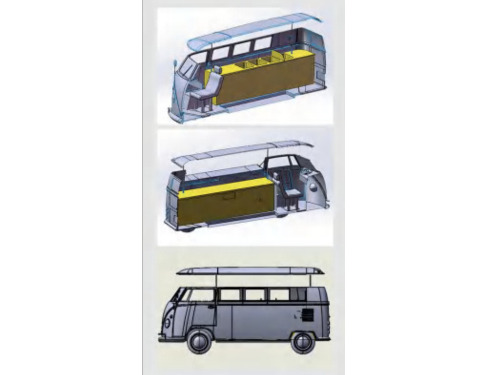 Remorque magasin neuf Deli Star Trailer Retro Minivan LR 4300 Electric - EU standards: photos 7