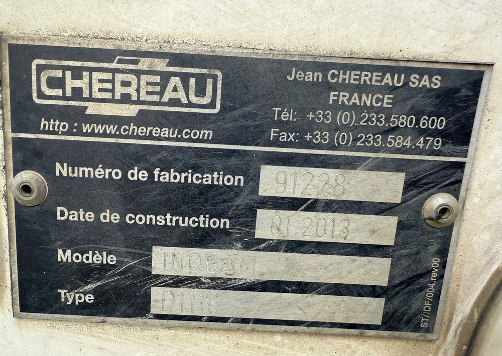 Chereau Inogam - Semi-remorque frigorifique: photos 5 Chereau Inogam - Semi-remorque frigorifique: photos 5