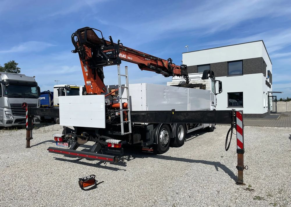 Mercedes-Benz Arocs 2545, HDS ATLAS 186.3 - PILOT - Camion plateau, Camion grue: photos 5 Mercedes-Benz Arocs 2545, HDS ATLAS 186.3 - PILOT - Camion plateau, Camion grue: photos 5