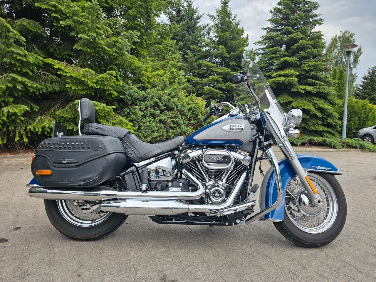 Harley-Davidson SOFTAIL Heritage Classic 114 nur 600km! Gepflegt - Motocyclette: photos 5 Harley-Davidson SOFTAIL Heritage Classic 114 nur 600km! Gepflegt - Motocyclette: photos 5