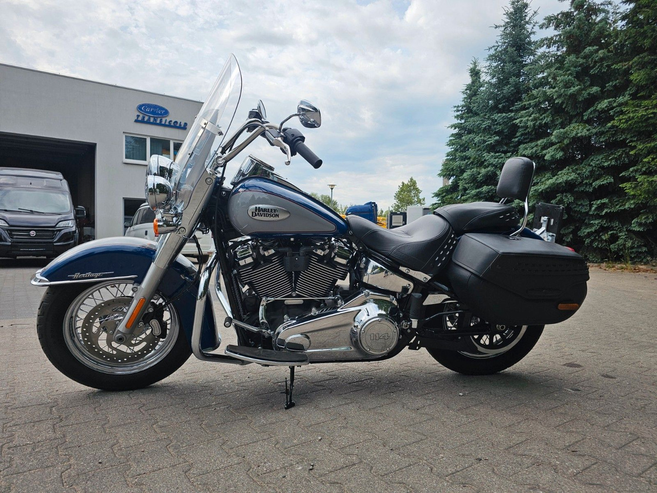 Harley-Davidson SOFTAIL Heritage Classic 114 nur 600km! Gepflegt - Motocyclette: photos 4 Harley-Davidson SOFTAIL Heritage Classic 114 nur 600km! Gepflegt - Motocyclette: photos 4