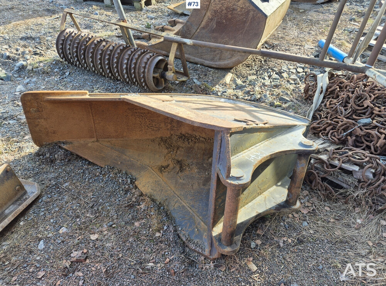 Terästyö Salminen Vesijohtokauha S-60 - Godet pour pelle pour Engins de chantier: photos 1 Terästyö Salminen Vesijohtokauha S-60 - Godet pour pelle pour Engins de chantier: photos 1