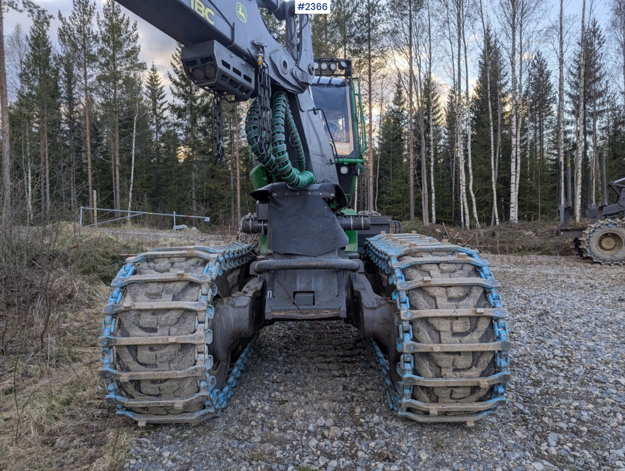 Abatteuse Harvester John Deere 1170G: photos 8