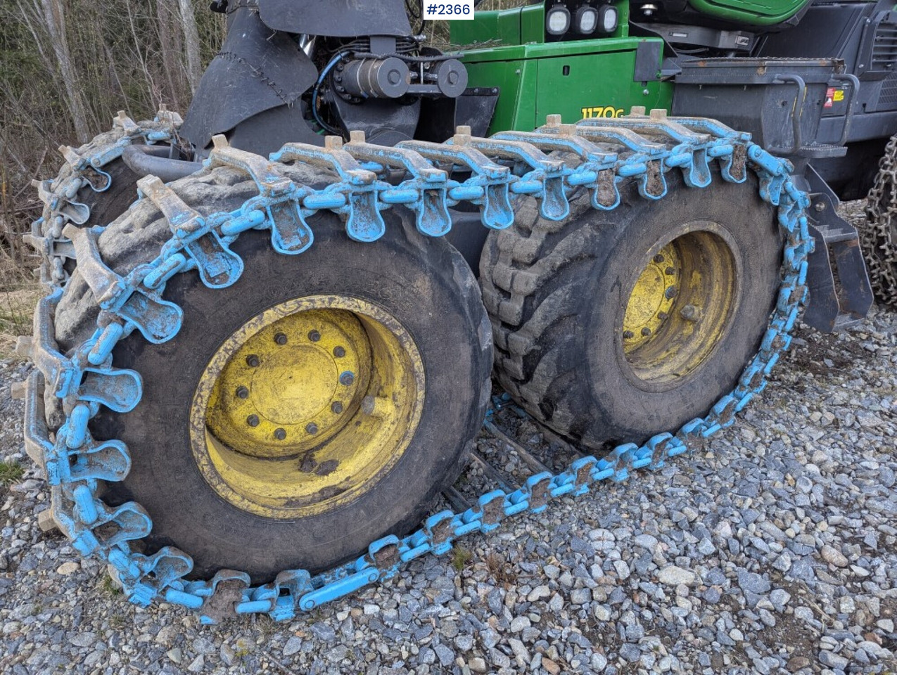 Abatteuse Harvester John Deere 1170G: photos 17