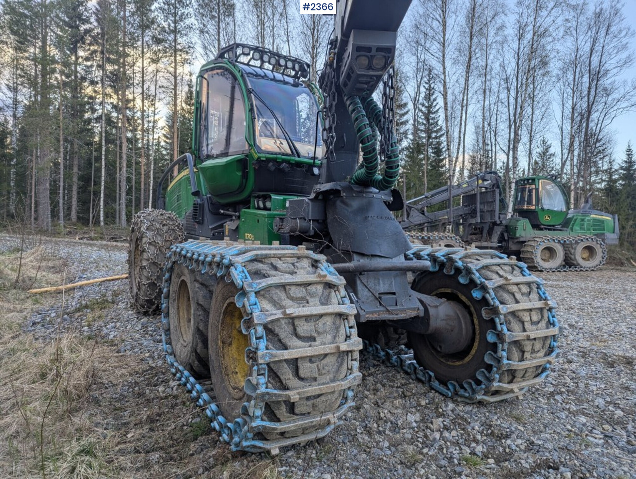 Abatteuse Harvester John Deere 1170G: photos 7