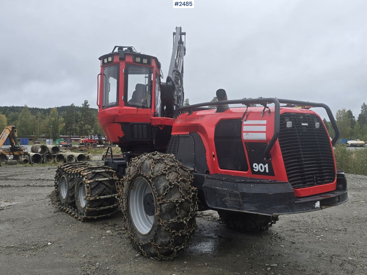 Harvester Komatsu XH901-5 - Abatteuse: photos 3 Harvester Komatsu XH901-5 - Abatteuse: photos 3