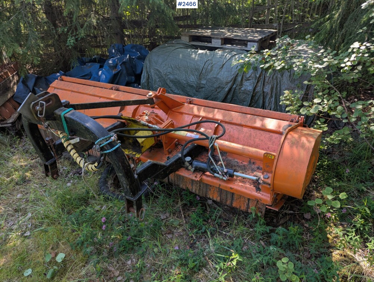 Broyeur à axe horizontal Pasture topper Van Wamler Perfect KB-270