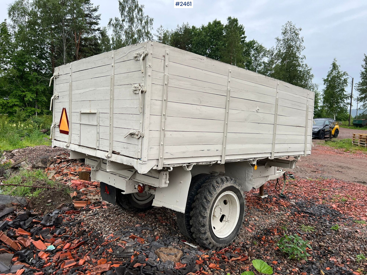 Tractor trailer with tipper - Remorque benne: photos 3 Tractor trailer with tipper - Remorque benne: photos 3