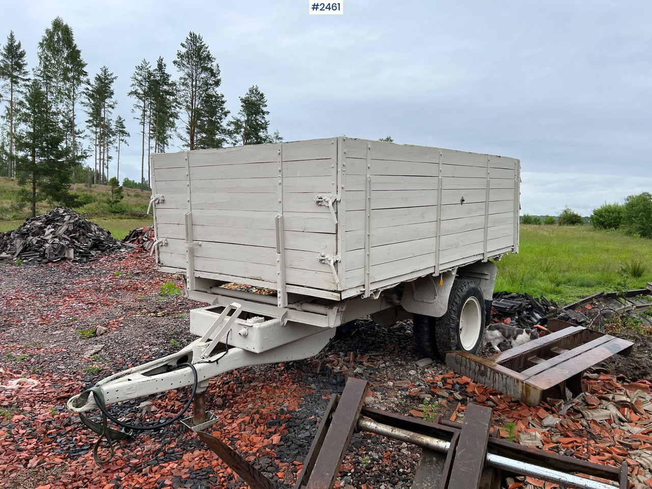 Tractor trailer with tipper - Remorque benne: photos 2 Tractor trailer with tipper - Remorque benne: photos 2