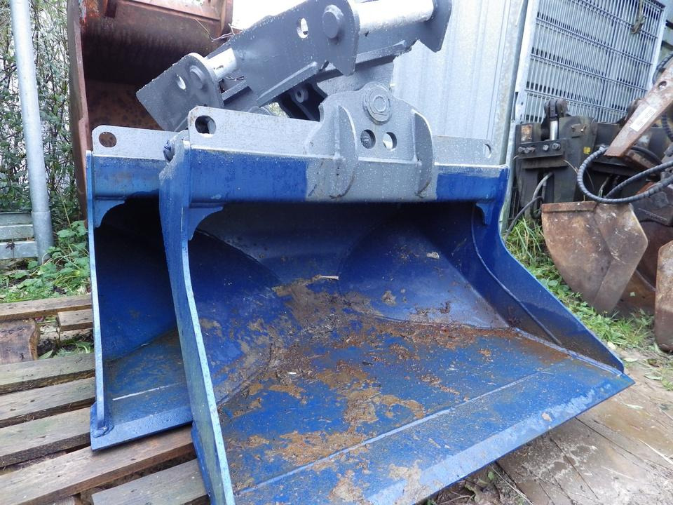 Planierlöffel 1200 mm hydr. schwenkbar MS08 (netto 3300,00) - Godet pour pelle pour Engins de chantier: photos 2 Planierlöffel 1200 mm hydr. schwenkbar MS08 (netto 3300,00) - Godet pour pelle pour Engins de chantier: photos 2