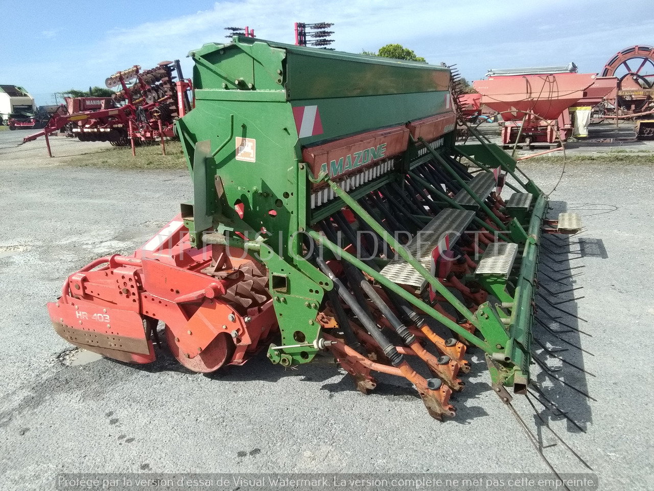AMAZONE COMBINE DE SEMIS AD 402 - Combiné de semis: photos 3 AMAZONE COMBINE DE SEMIS AD 402 - Combiné de semis: photos 3