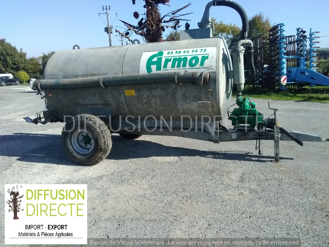 ARMOR TONNE A LISIER AXR 6.8 - Tonne à lisier: photos 1 ARMOR TONNE A LISIER AXR 6.8 - Tonne à lisier: photos 1