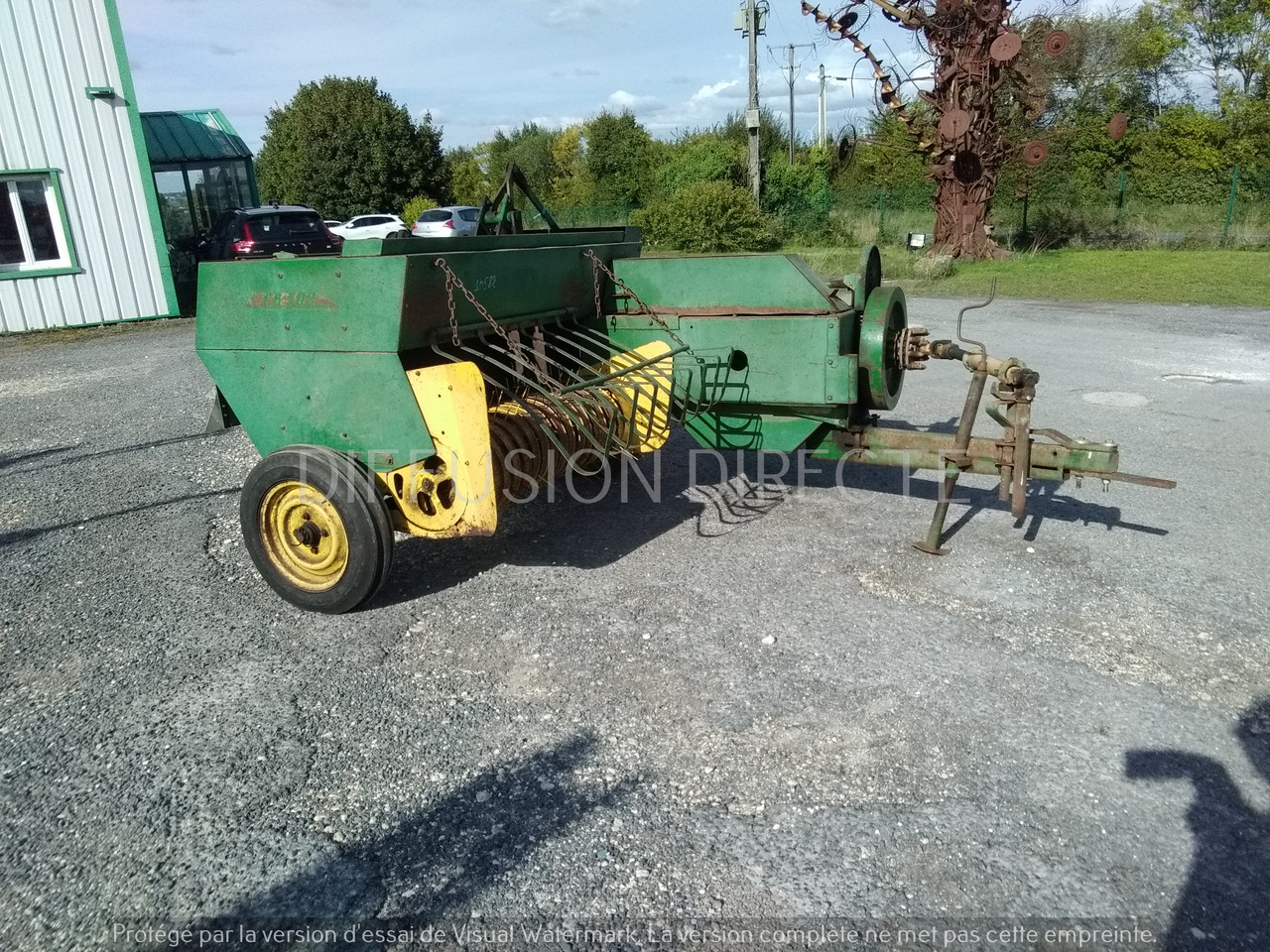 JOHN DEERE PRESSE MOYENNE DENSITE CB 300 - Presse à balles cubiques: photos 5 JOHN DEERE PRESSE MOYENNE DENSITE CB 300 - Presse à balles cubiques: photos 5