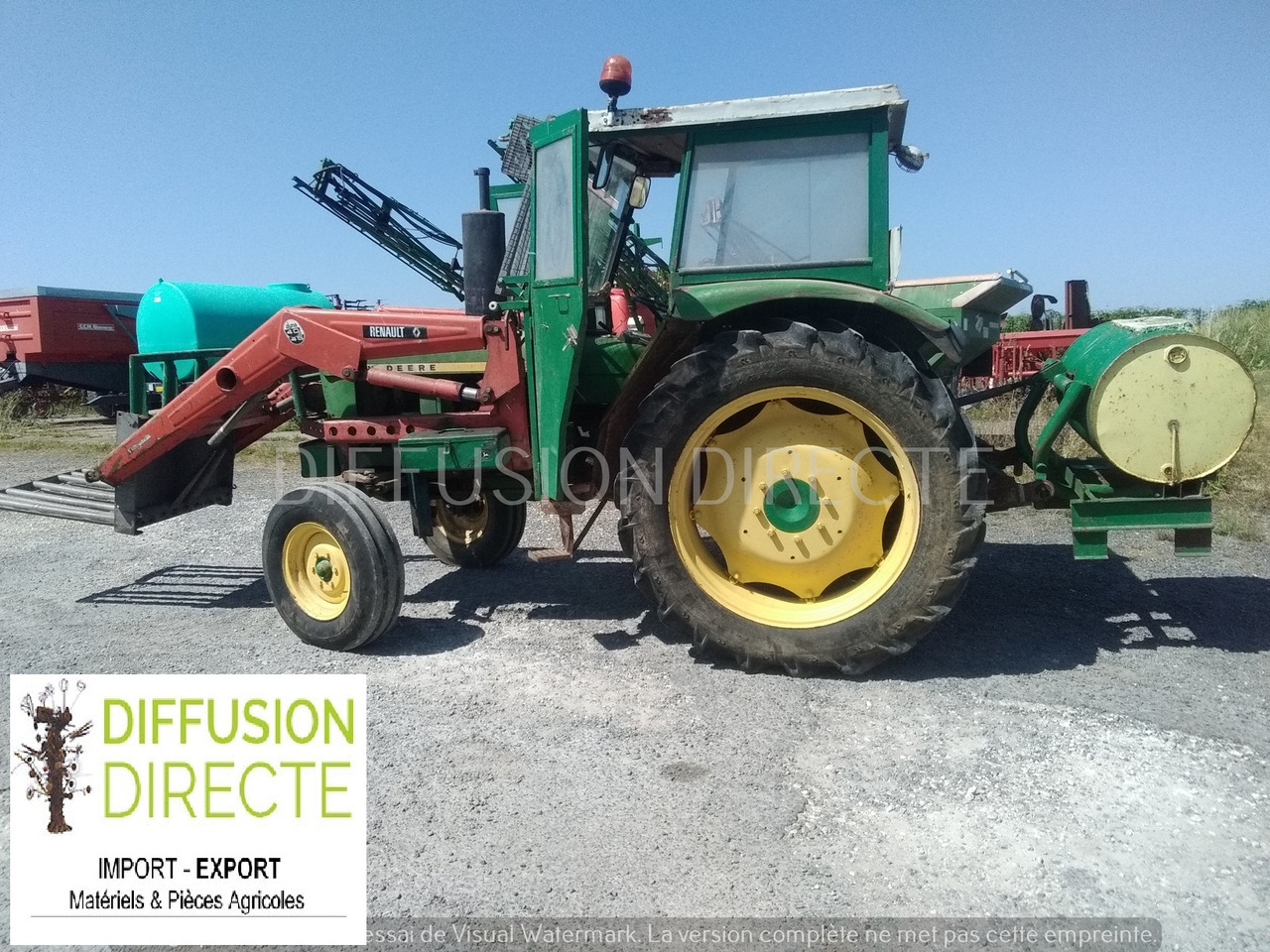 JOHN DEERE TRACTEUR 1120 - Tracteur agricole: photos 1 JOHN DEERE TRACTEUR 1120 - Tracteur agricole: photos 1