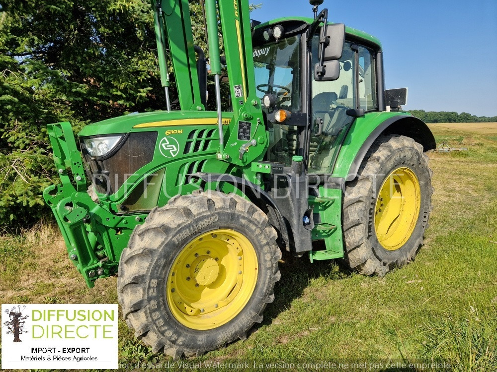 JOHN DEERE TRACTEUR AGRICOLE 6110M - Tracteur agricole: photos 1 JOHN DEERE TRACTEUR AGRICOLE 6110M - Tracteur agricole: photos 1